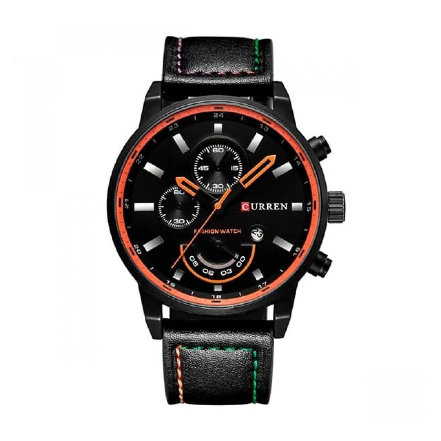 RELOJ CURREN PARA HOMBRE - 8217 CUERO NARANJA