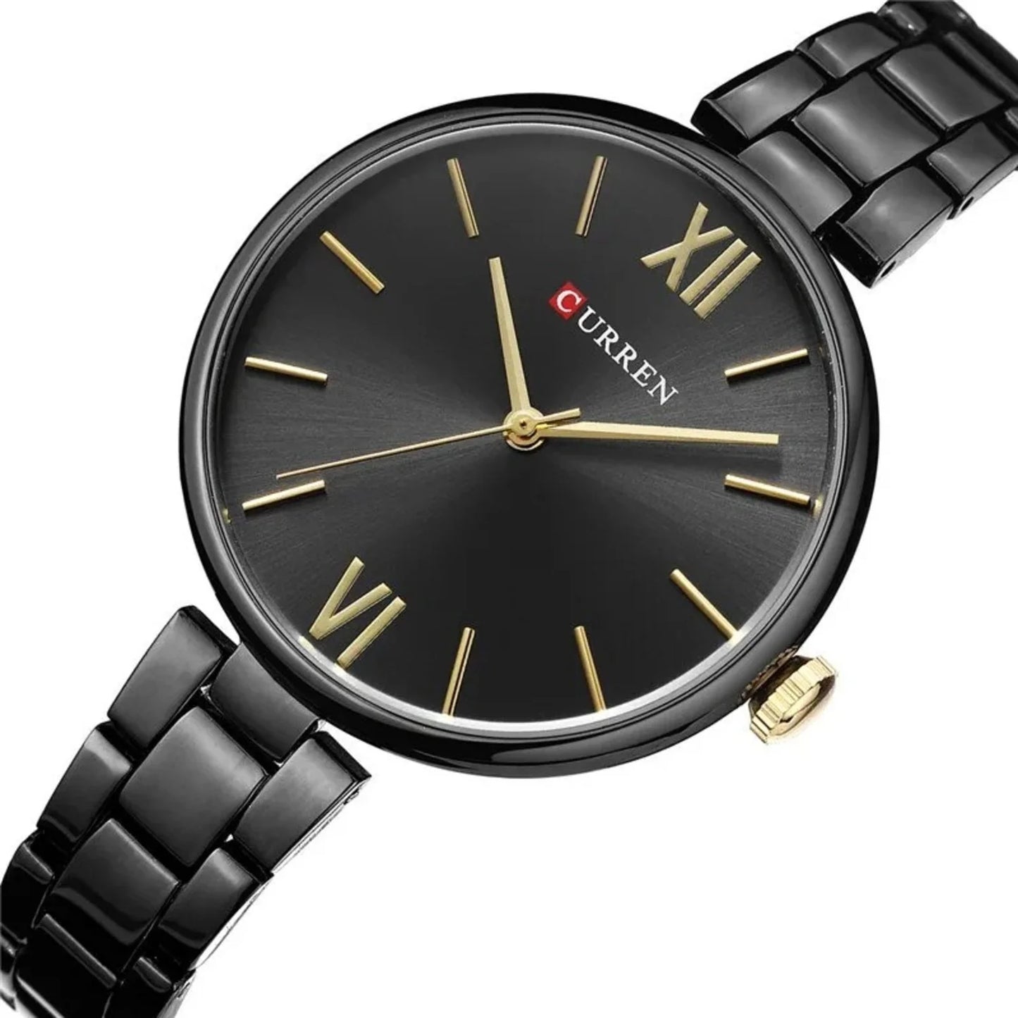 RELOJ CURREN PARA MUJER - 9017 NEGRO