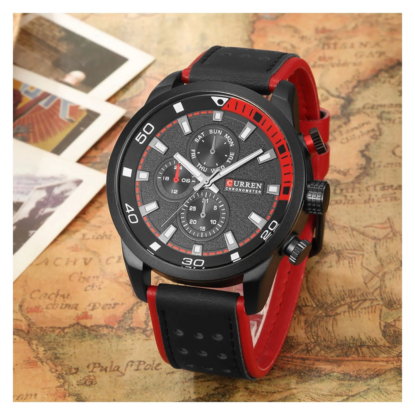 RELOJ CURREN PARA HOMBRE - 8250 NEGRO