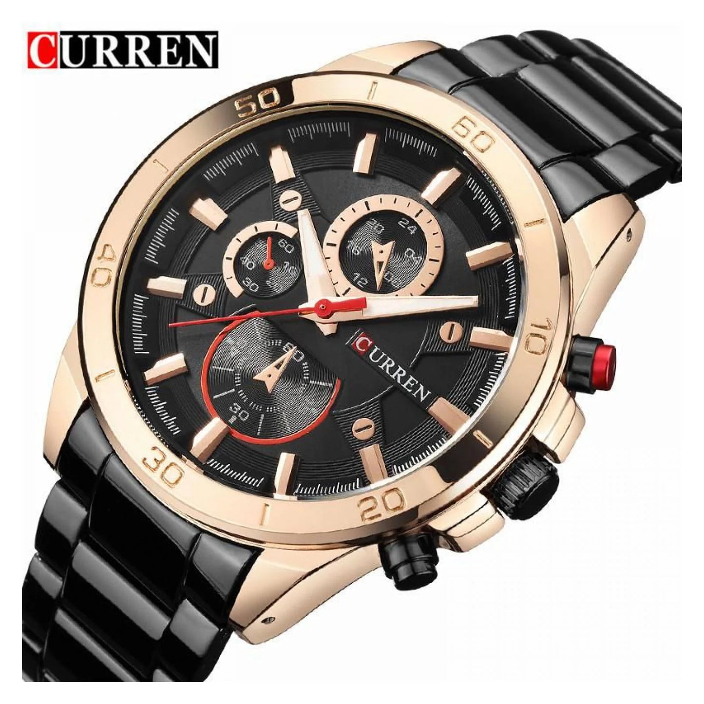 RELOJ CURREN PARA HOMBRE - 8275 ORO ROSA