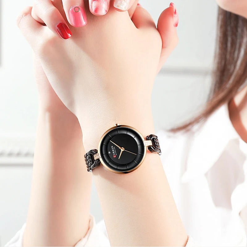 RELOJ CURREN PARA MUJER - 9052 NEGRO