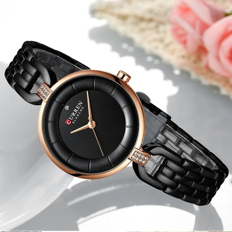 RELOJ CURREN PARA MUJER - 9052 NEGRO