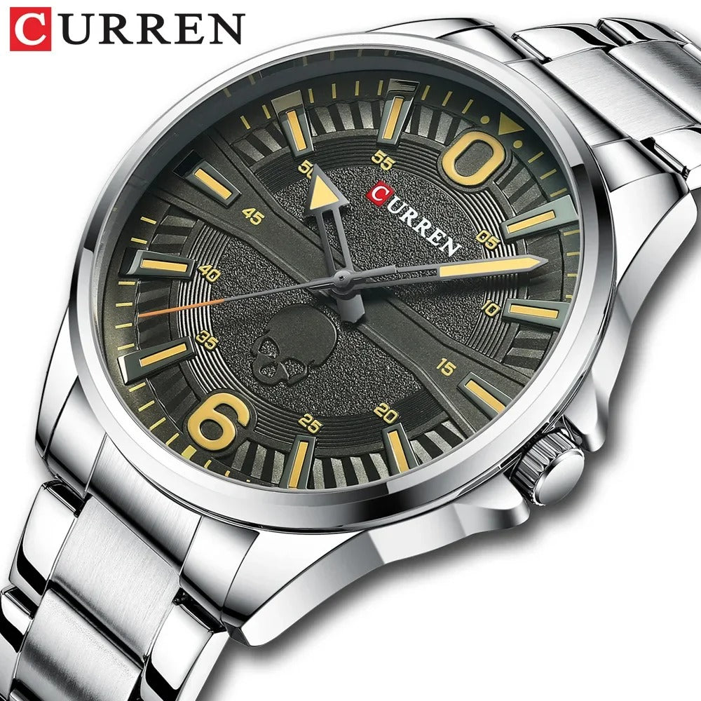 RELOJ CURREN PARA HOMBRE - 8380 PLATEADO G