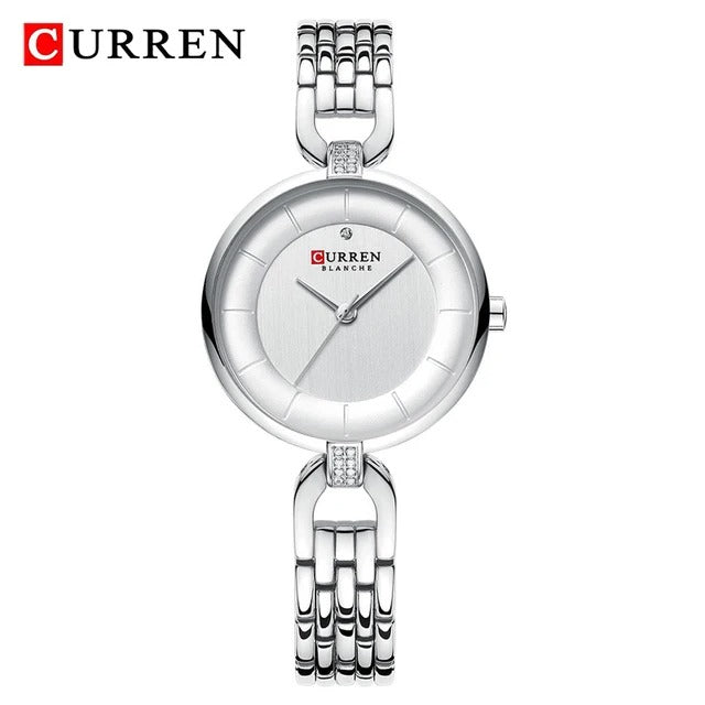 RELOJ CURREN PARA MUJER - 9052 PLATEADO