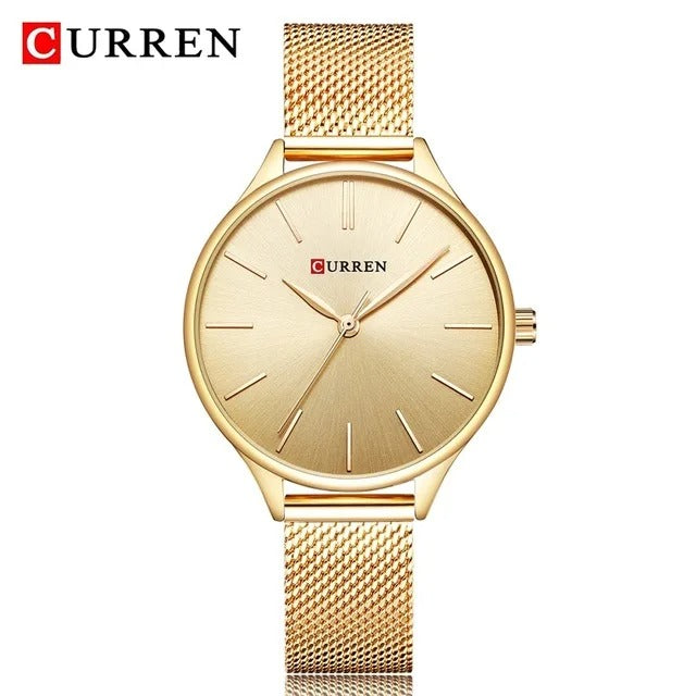 RELOJ CURREN PARA MUJER - 9024 ORO