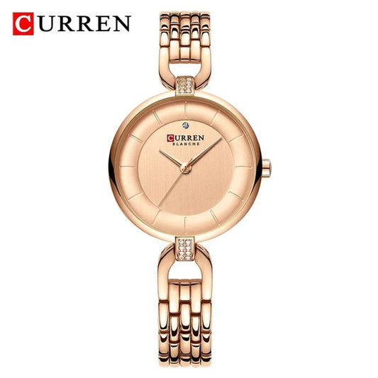 RELOJ CURREN PARA MUJER - 9052 ORO ROSA