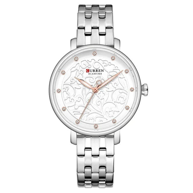 RELOJ CURREN PARA MUJER - 9046 PLATEADO