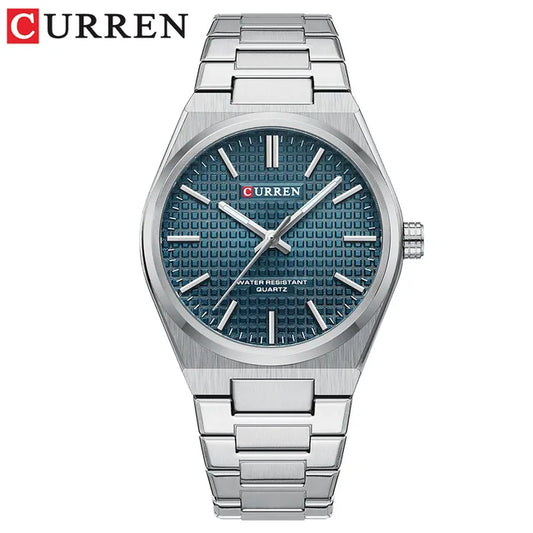 RELOJ CURREN PARA HOMBRE - 8439 PLATEADO AZUL