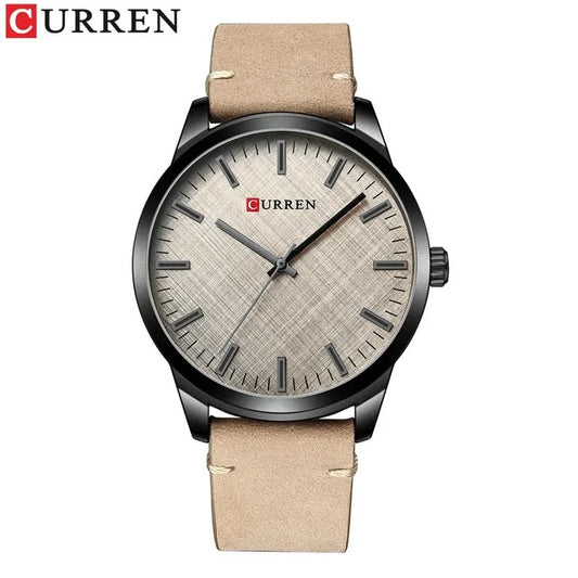 RELOJ CURREN PARA HOMBRE - 8386 CUERO CAFE