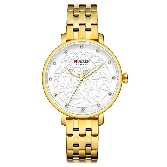 RELOJ CURREN PARA MUJER - 9046 ORO