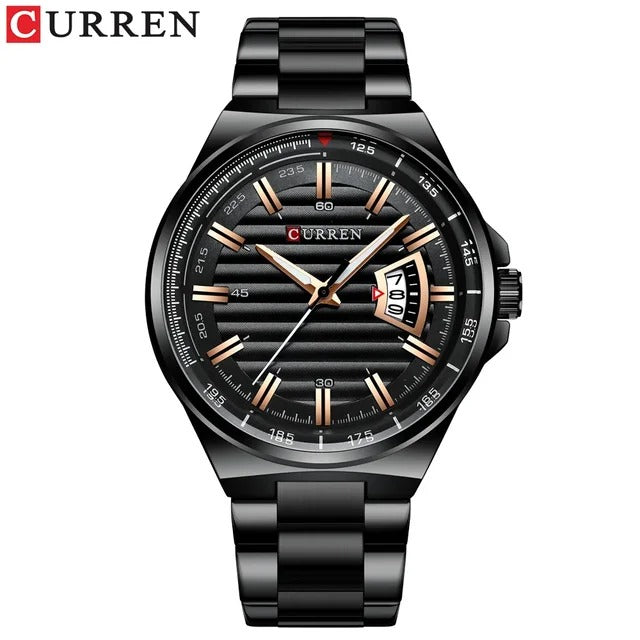 RELOJ CURREN PARA HOMBRE - 8375 NEGRO CALENDARIO