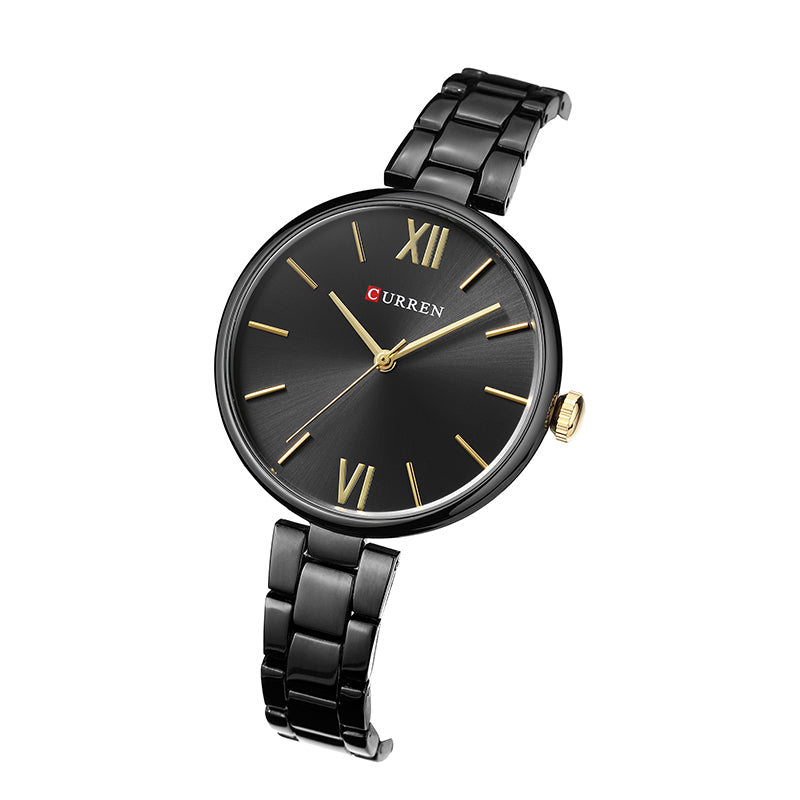 RELOJ CURREN PARA MUJER - 9017 NEGRO