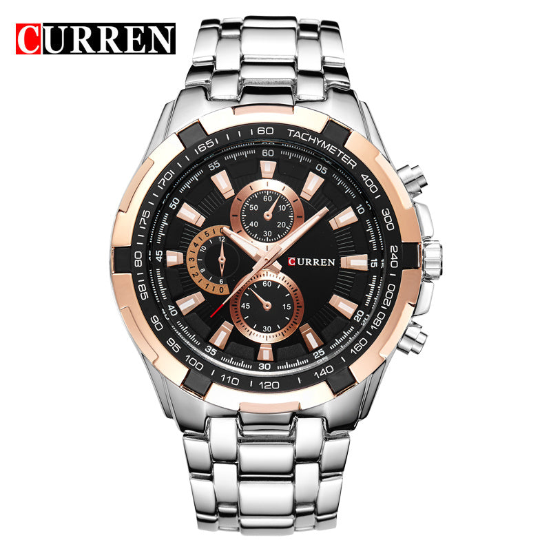 RELOJ CURREN PARA HOMBRE - 8023 PLATEADO NOR