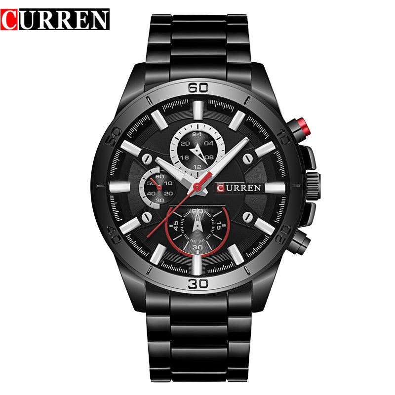 RELOJ CURREN PARA HOMBRE - 8572 NEGRO